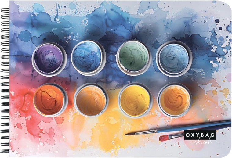 Μπλοκ σκίτσων A3, 40 φύλλα, 190 g/m² Colour