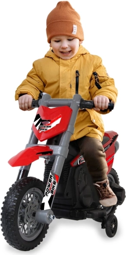 Παιδική ηλεκτρική μοτοσικλέτα Power Bike κόκκινη 6 V