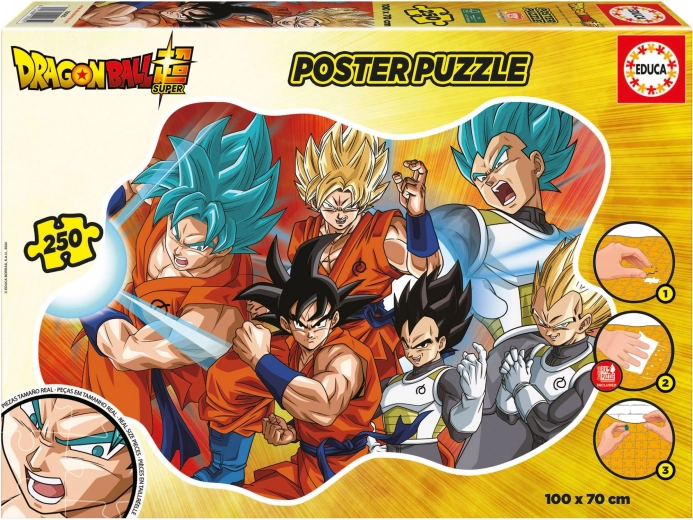 Educa παζλ αφίσα Dragon Ball 250 κομμάτια