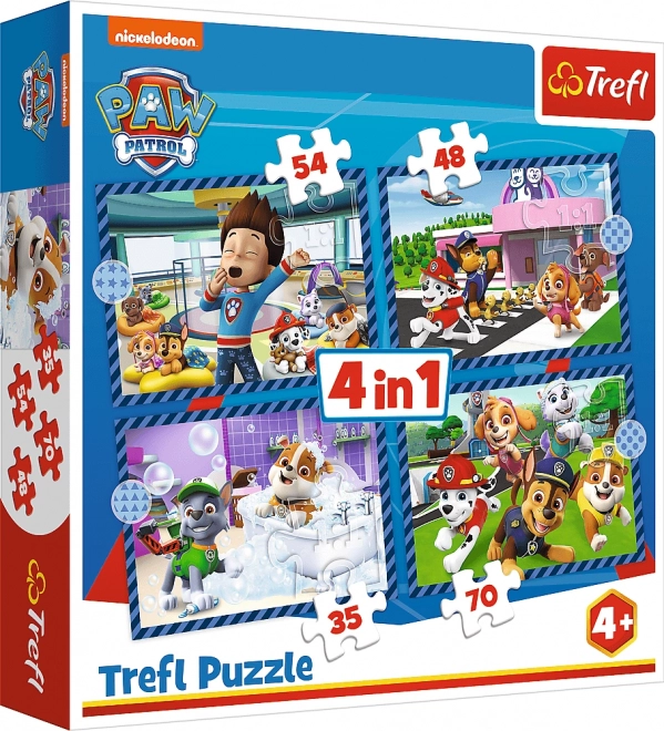 Παζλ 4 σε 1 Paw Patrol – Ιστορίες κουταβιών
