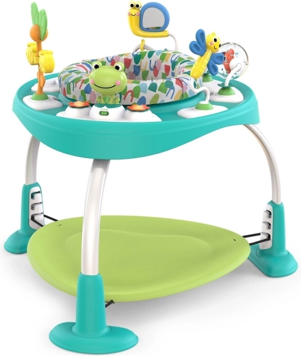 Bright Starts κέντρο δραστηριοτήτων 2σε1 Bounce Bounce Baby, από 6 μηνών, έως 11 kg