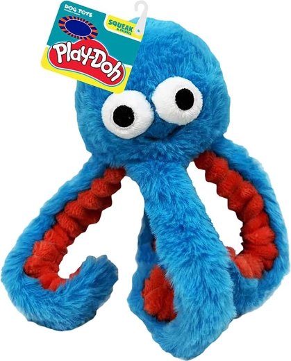 Hasbro λούτρινο παιχνίδι για σκύλους χταπόδι Play-Doh 16,5 cm