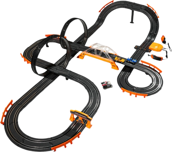 Αγωνιστική πίστα TRACK MASTER με φωτισμό + αξεσουάρ