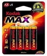 Αλκαλικές μπαταρίες AA 1,5 V KODAK Alkaline Max – 4 τεμ.