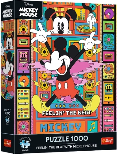 Παζλ Premium Plus 1000 κομμάτια Νιώσε τον ρυθμό με τον Mickey
