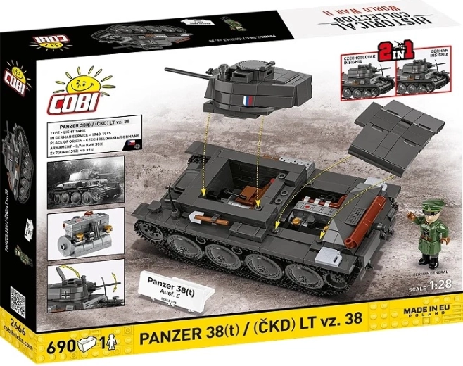 Μοντέλο 2 σε 1: LT vz. 38 και Panzer 38(t)