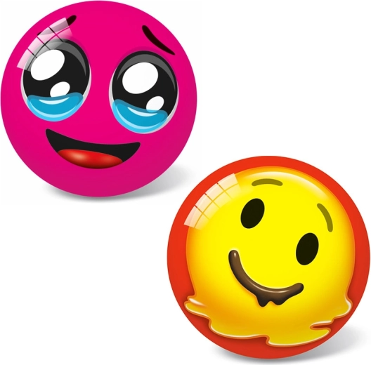 Μπαλάκι με πρόσωπο emoji 11 cm