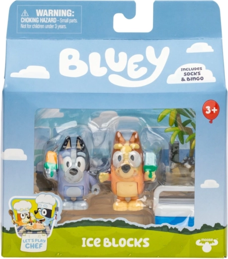 Φιγούρες Bluey με παγωτά
