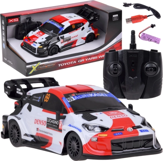 Αγωνιστικό RC αυτοκίνητο Toyota GR Yaris WRC 1:14 με επαναφορτιζόμενη μπαταρία
