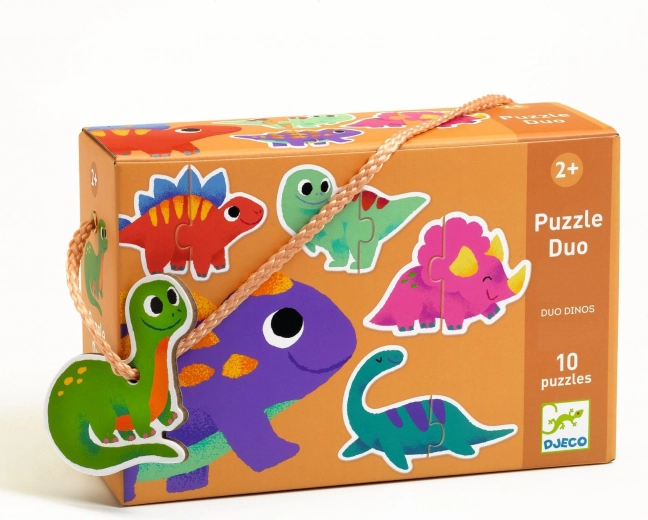 Puzzle Duo Δεινόσαυροι