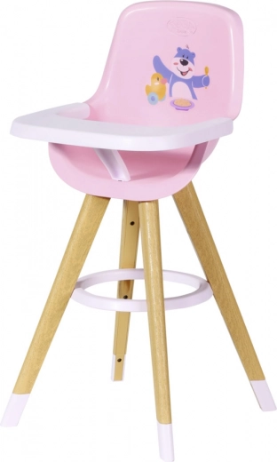 Καρεκλάκι φαγητού για κούκλες BABY born σε σκανδιναβικό στυλ