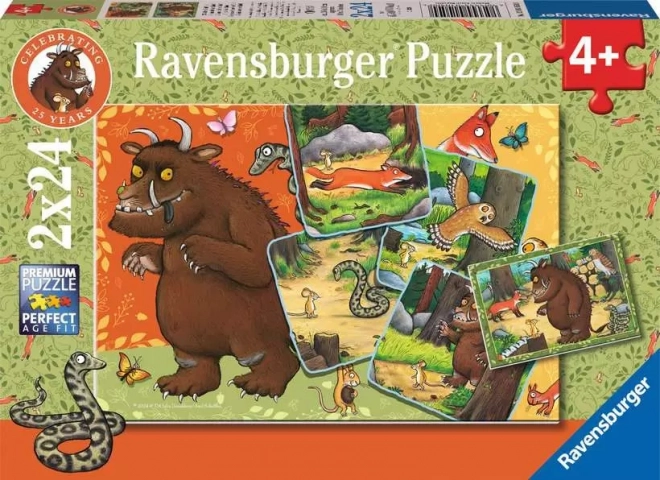 Παζλ Gruffalo 2x24 κομμάτια από τη Ravensburger