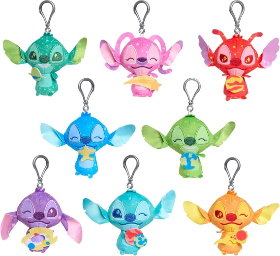 Disney μπρελόκ Stitch – λούτρινο clip-on (mix)