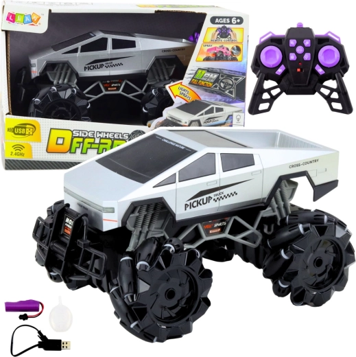 RC off-road pickup 1:16 με φώτα και εφέ καπνού
