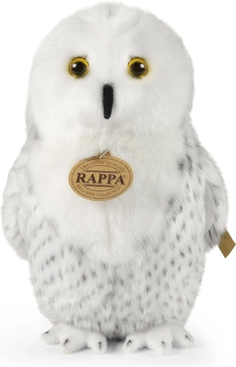 Λούτρινη χιονισμένη κουκουβάγια Rappa eco-friendly 24 cm