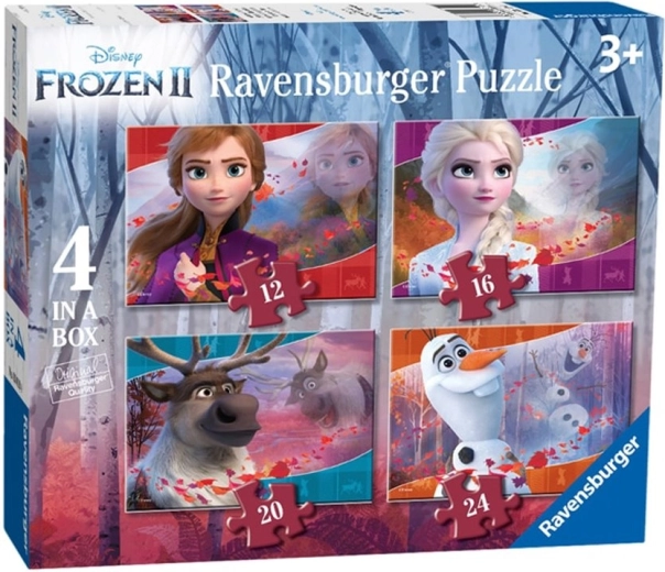 Παζλ Ravensburger Frozen 2 4 σε 1 (12, 16, 20 και 24 κομμάτια)