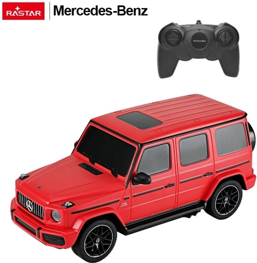 Τηλεκατευθυνόμενο αυτοκίνητο Mercedes-Benz G63 RC Rastar 1:24 κόκκινο - 1 τεμάχιο
