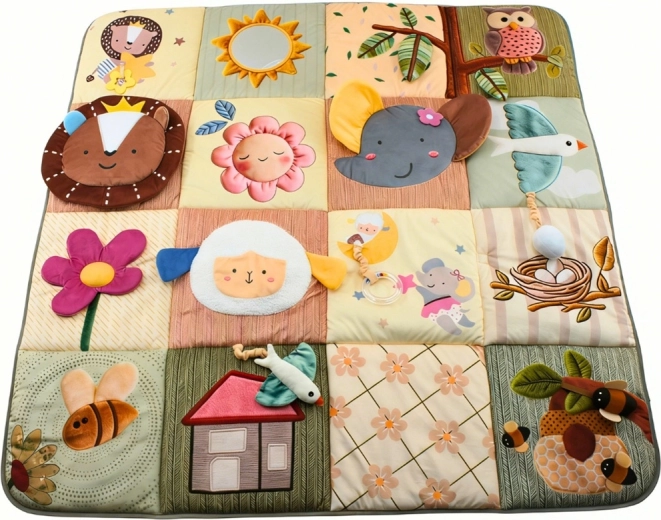 Αισθητηριακό στρώμα παιχνιδιού με ζωάκια 2Kids Toys