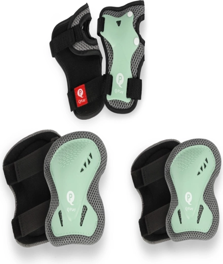 QPLAY παιδικά προστατευτικά jade green, μέγεθος S (3–5 ετών)
