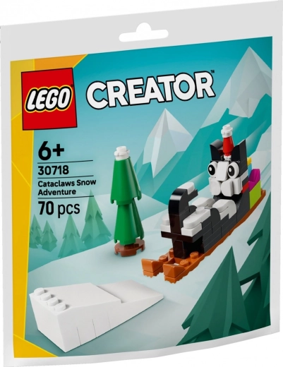 LEGO Χιονισμένη περιπέτεια με τη γατούλα Vločka - 1 τεμάχιο