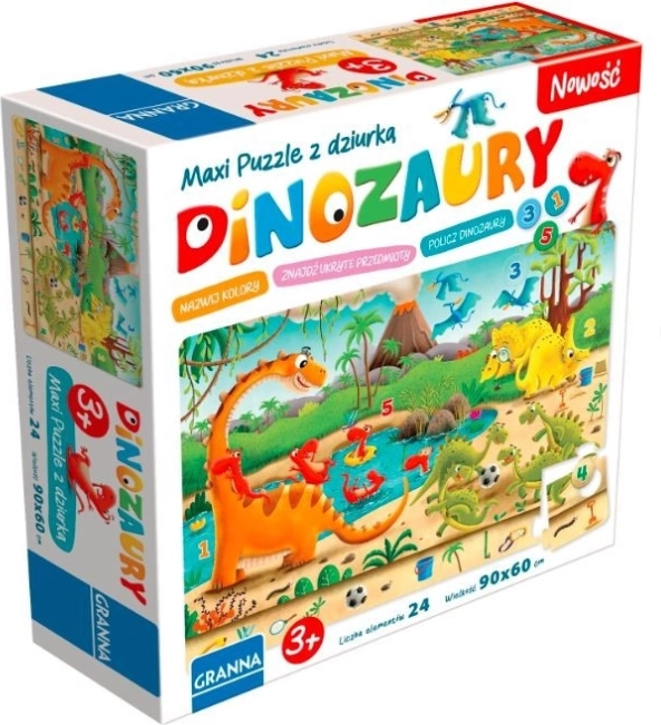 Puzzle Maxi δεινόσαυροι