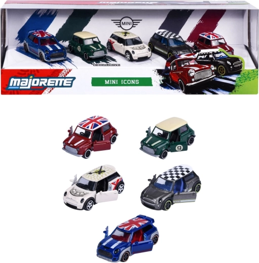 Majorette σετ δώρου μεταλλικών αυτοκινητακιών MINI - 5 τεμ.