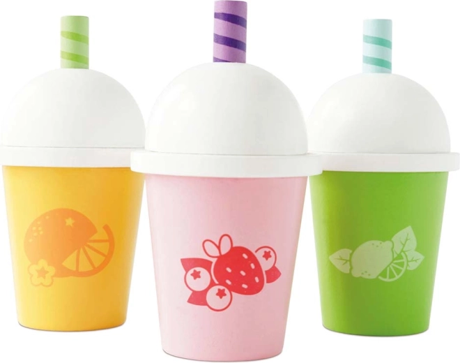 Le Toy Van ξύλινο σετ φρουτένιων smoothie ποτών (3 τεμ.)