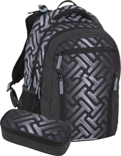 Bagmaster σχολικό σετ Porto 26 A γκρι