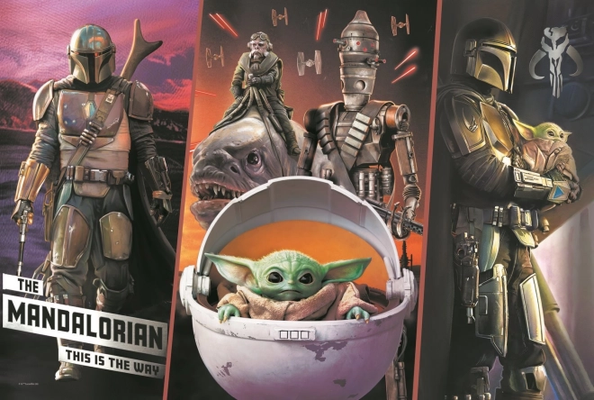 Παζλ 300 κομματιών – μυστηριώδης Baby Yoda (STAR WARS: THE MANDALORIAN) – TREFL