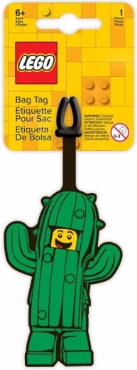Ετικέτα ονόματος LEGO για αποσκευή – κάκτος