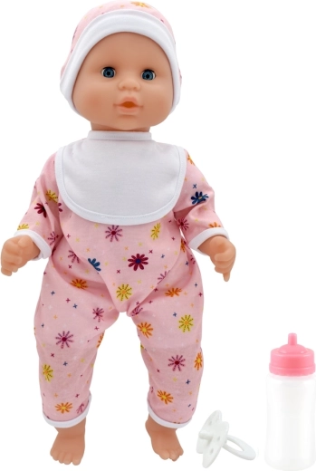 Κούκλα Baby Joy ροζ 38 cm