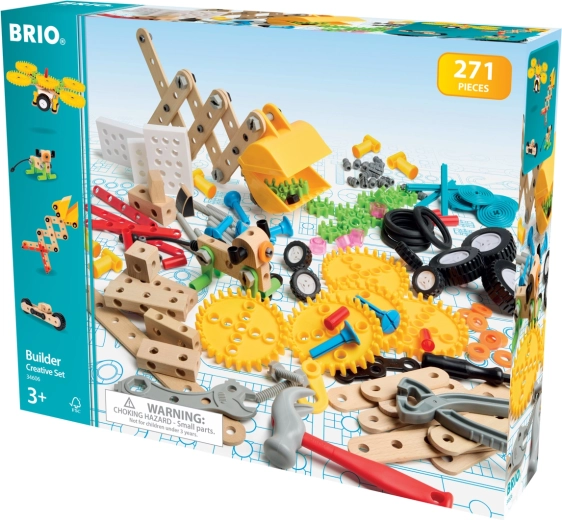 Κατασκευαστικό σετ BRIO Builder δημιουργικό σετ 271 τεμαχίων