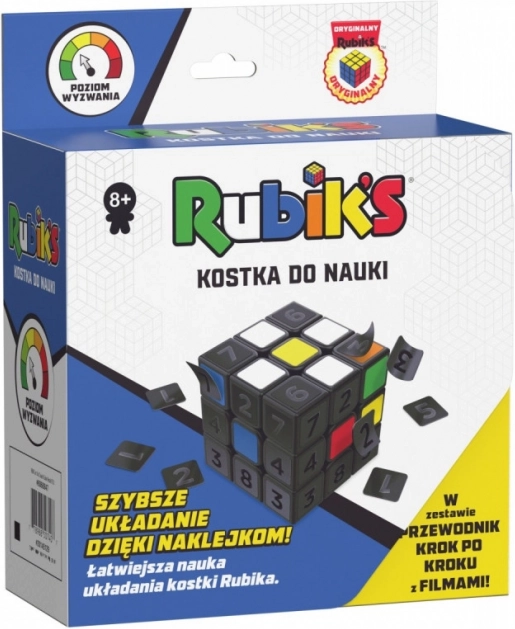 Εκπαιδευτικός κύβος RUBIK’S με αυτοκόλλητα από τη Spin Master