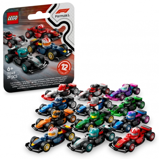 LEGO® Μίνι φιγούρες 71049 Συλλεκτικά αγωνιστικά αυτοκίνητα F1®