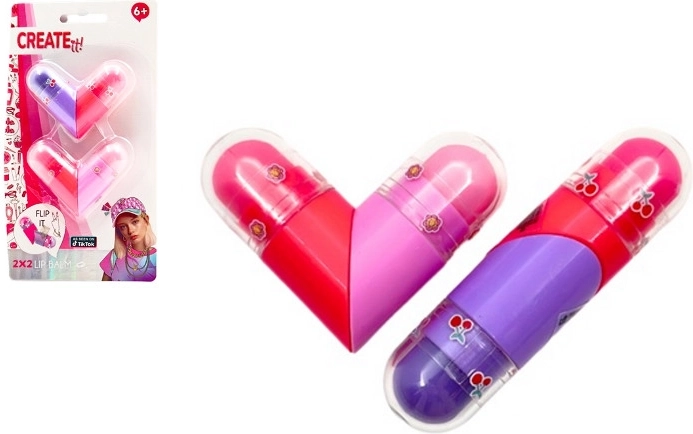 Create It! αρωματισμένο lip balm σε θήκη σε σχήμα καρδιάς