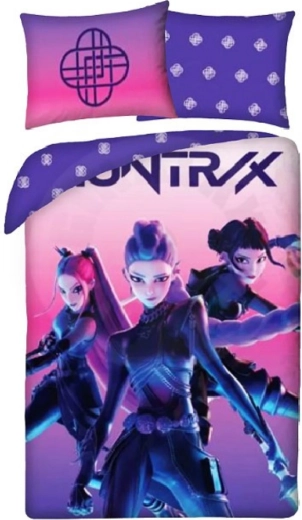 Βαμβακερά κλινοσκεπάσματα K-Pop Demon Hunters Huntrix 140 × 200 cm
