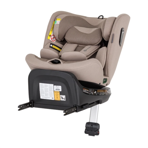 Ασφαλής εγκατάσταση i-Size με ISOFIX και πόδι στήριξης