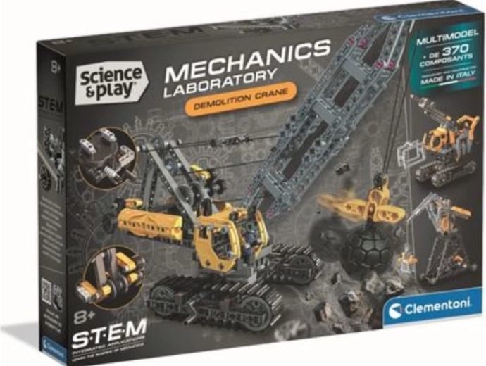 Clementoni Science & Play Μηχανικό εργαστήριο: φορτηγό κατεδάφισης