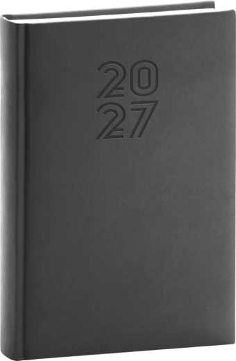 Notique ημερήσιο ημερολόγιο Aprint 2027 μαύρο 15 × 21 cm