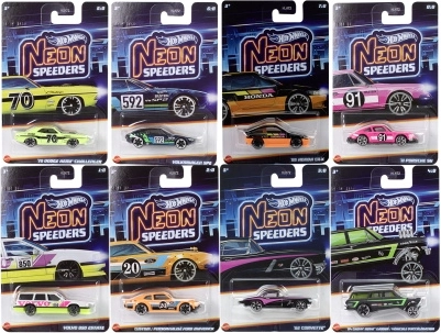 Hot Wheels νέον συλλογή – θεματικό αυτοκινητάκι 1:64