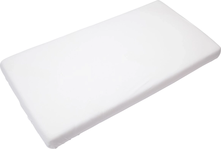 Timboo Soft μπαμπού σεντόνι με λάστιχο 40 × 90 cm λευκό