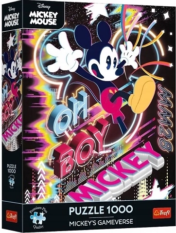 Παζλ Premium Plus Disney Mickey Mouse – Εικονικός κόσμος 1000 κομμάτια - 1 τεμάχιο