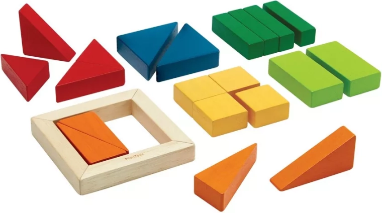 Κύβοι κλασμάτων PlanToys