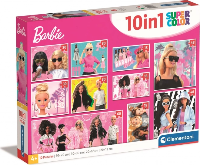 Παζλ CLEMENTONI BARBIE 10 σε 1