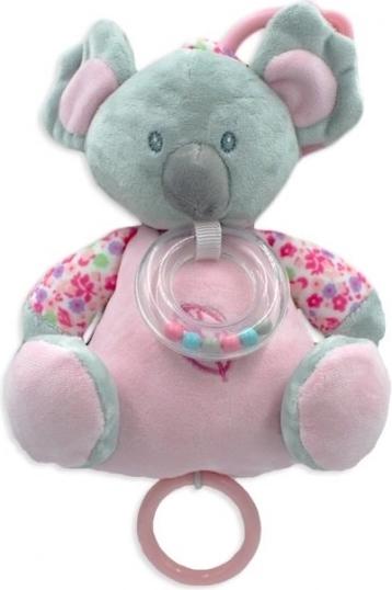 Ροζ μουσικό κουτί Koala 18 εκ.