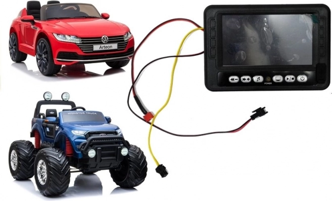 Μουσικό πάνελ LCD MP4 για Ford Ranger Monster DK-550 Arteon