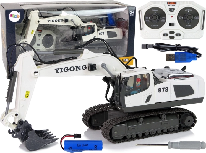 RC ερπυστριοφόρος εκσκαφέας 2,4 GHz με τηλεχειρισμό