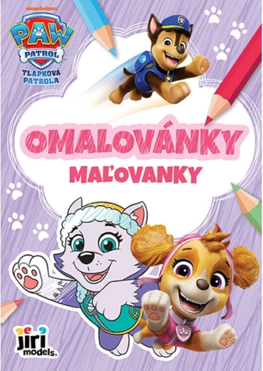 Σελίδες χρωματισμού A5 PAW PATROL για κορίτσια