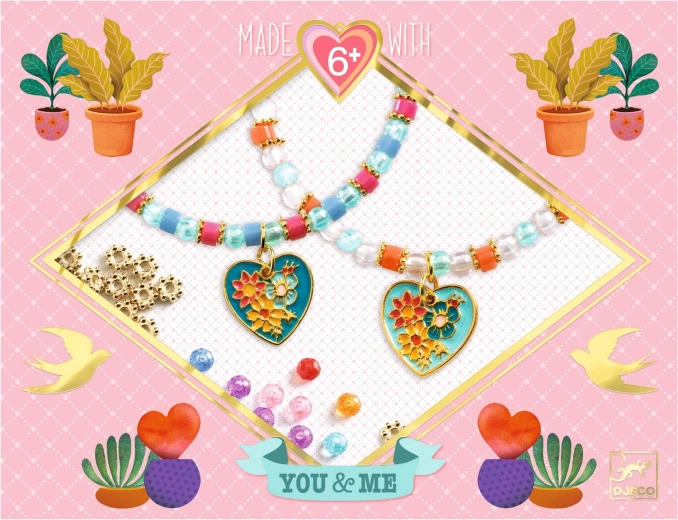Βραχιόλια φιλίας Καρδιά Djeco Me&You