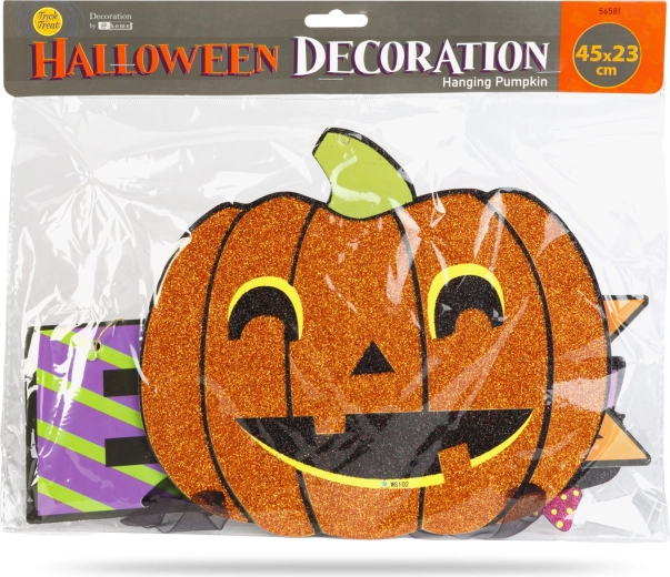 Γυαλιστερή κολοκύθα για το Halloween